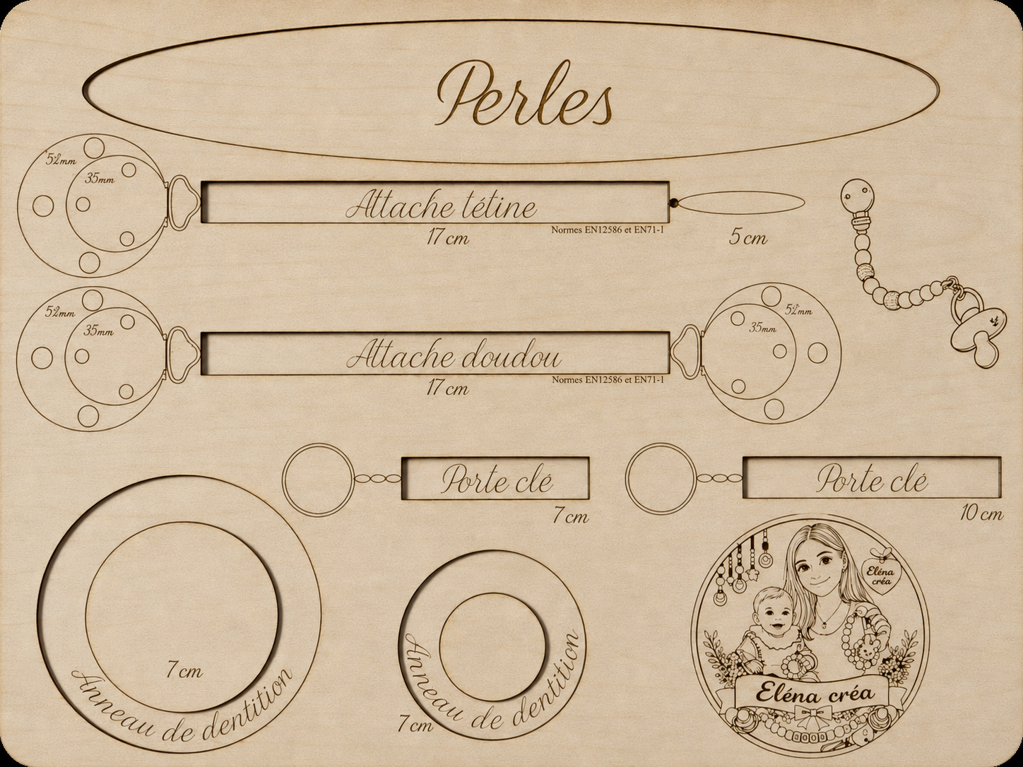 Planche Eléna Créa